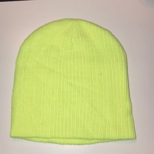 Neon Yellow Beanie